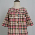 baby girl check autumn dress